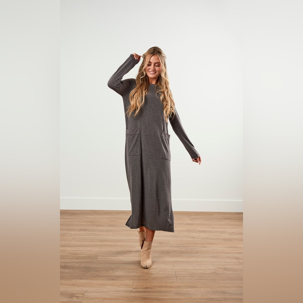 Sweetsalt gray maxi dress